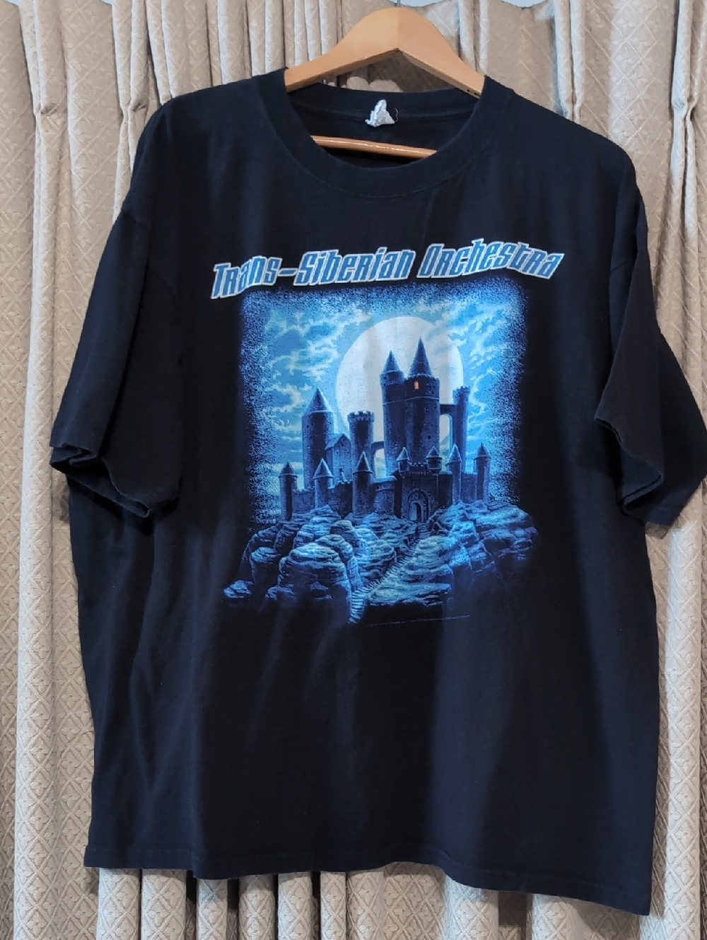Men's Size 2X Trans Siberian Orchestra T Shirt - 2007 Winter Tour